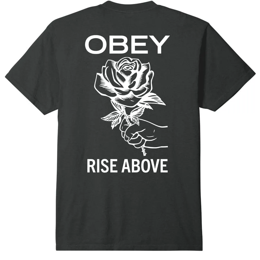 Obey Rise Above Rose Classic Pigment Tee