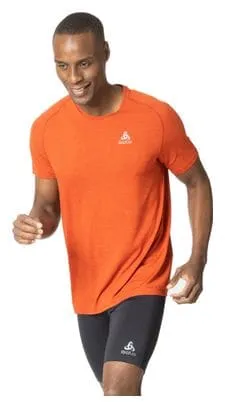 Odlo Essential Seamless Short Sleeve Jersey Orange