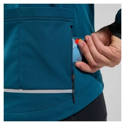 Odlo Zeroweight Warm Long Sleeve Jacket Blue