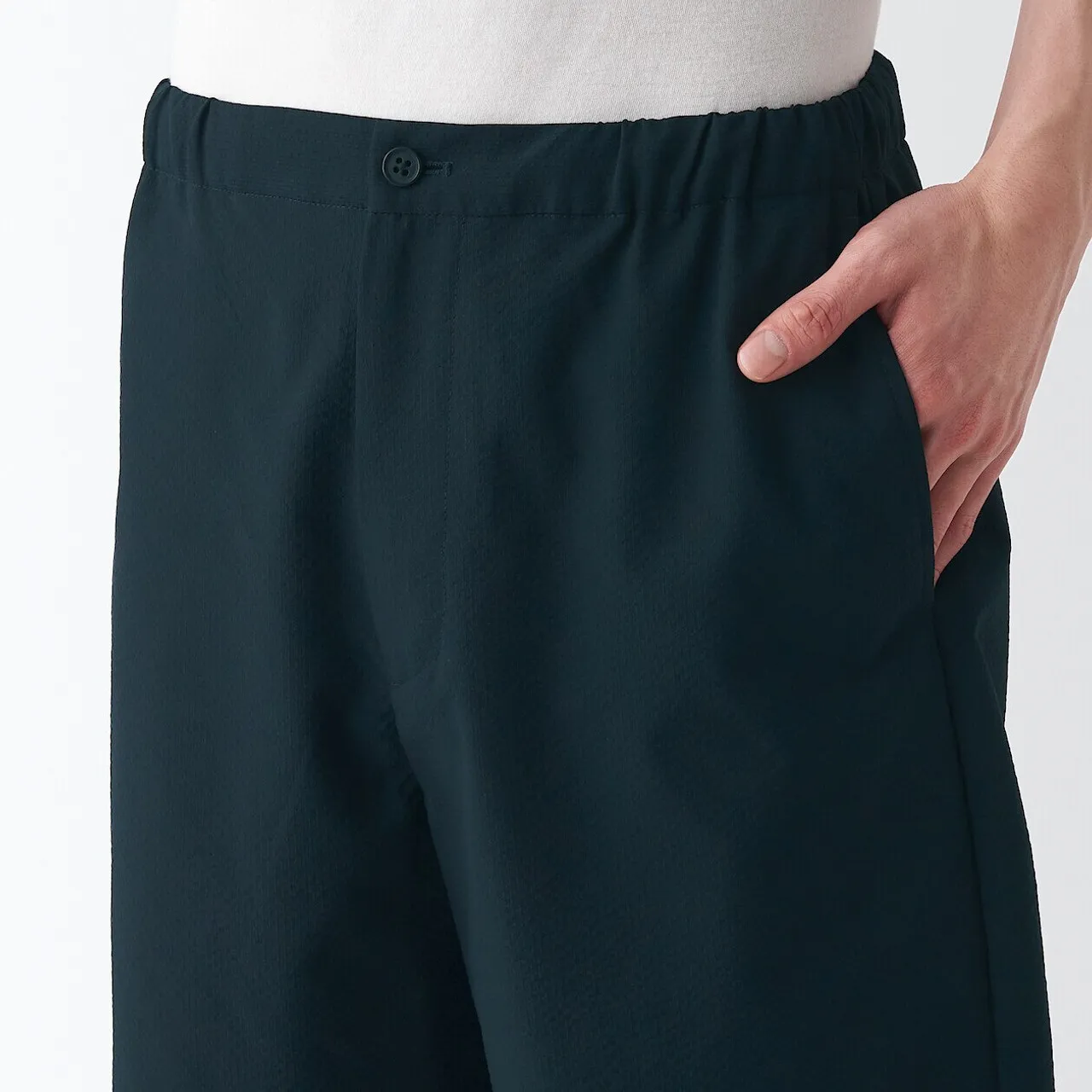 Pantaloncini in misto poliestere riciclato