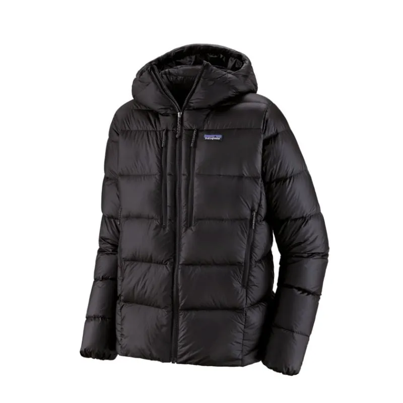 Patagonia M Fitz Roy Fitz Roy Down Hoody Jacket (Smolder Blue) uomo