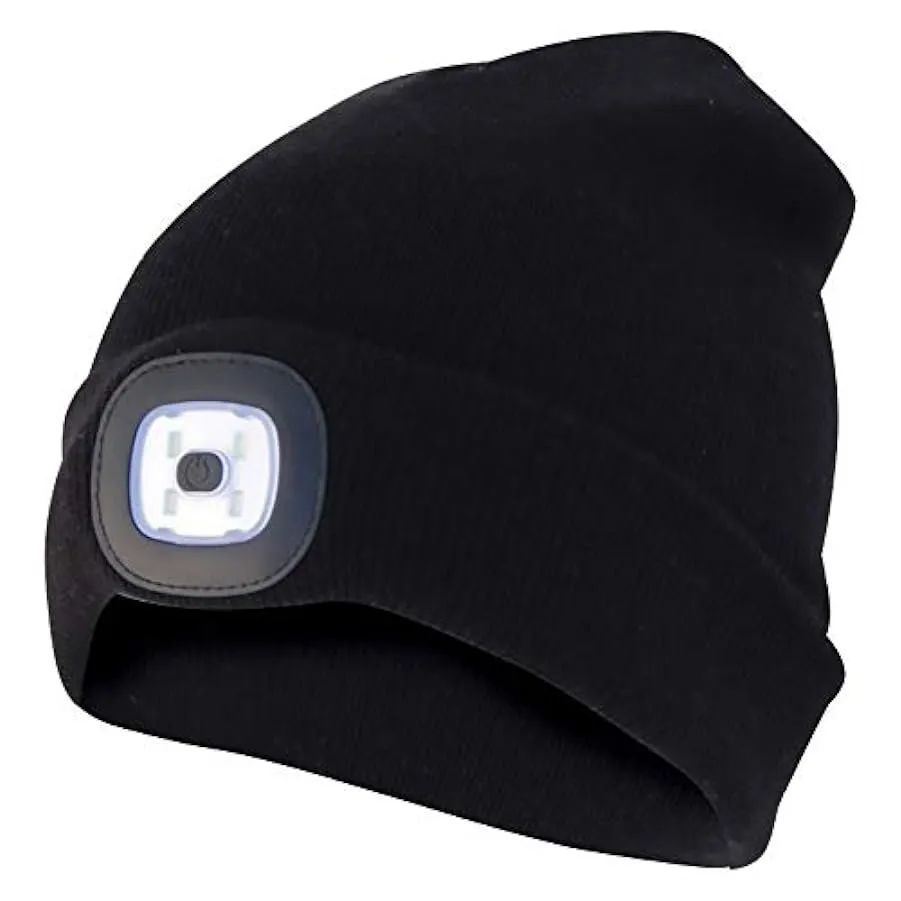 PEBSHOP CAPPELLO A CUFFIA CON LUCE LED (COLORE BLU SCURO) 242873403