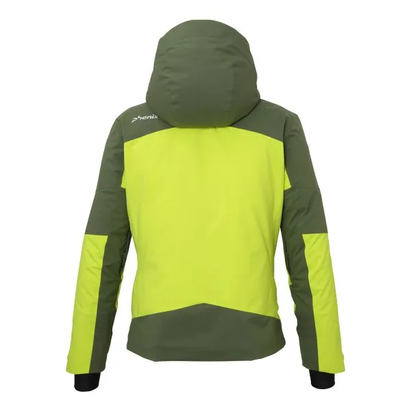 PHENIX SLOPE JACKET YELLOW/GREEN giacca sci da uomo