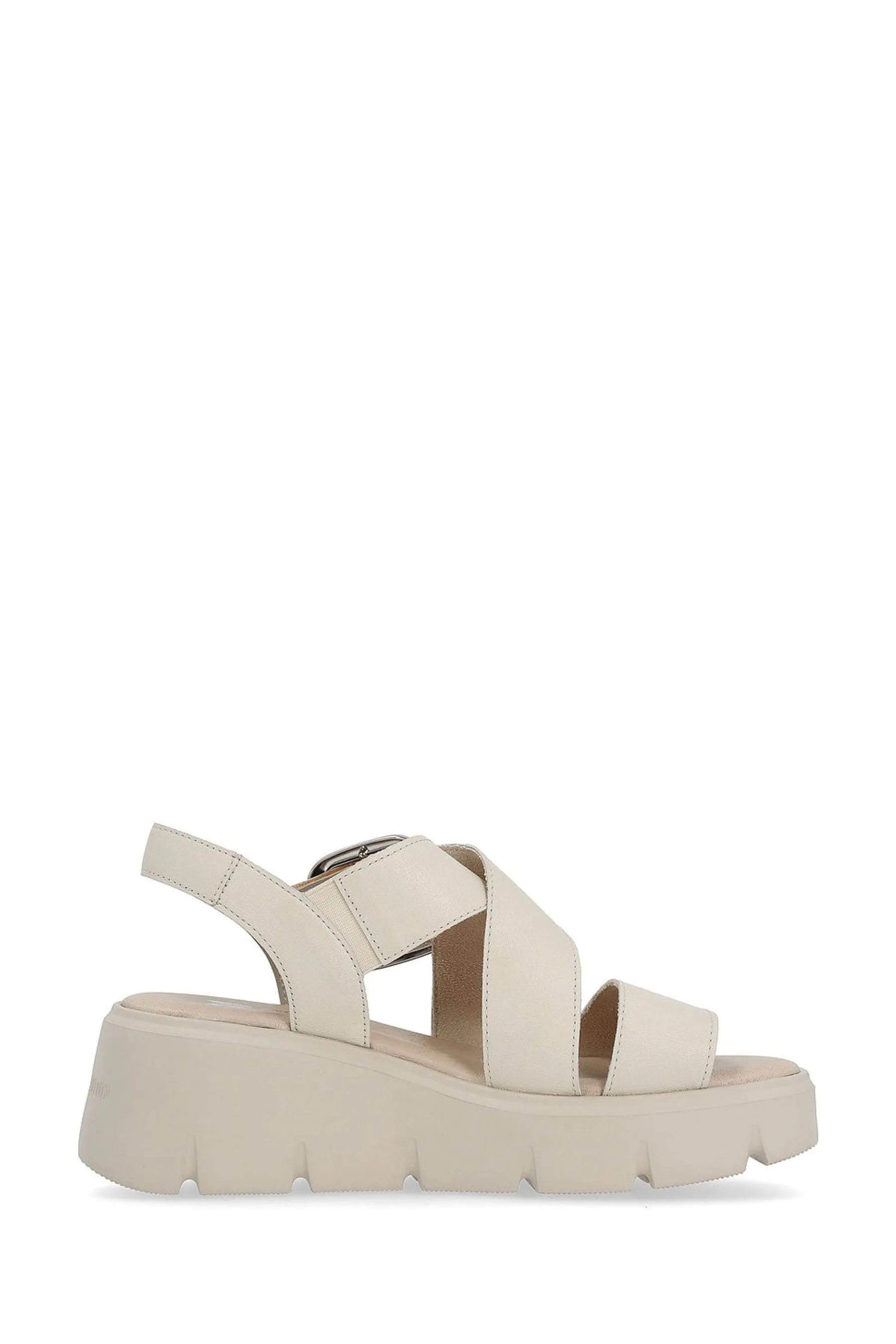 Rieker Donna Evolution - Bur - Cream con chiusura - Sandali