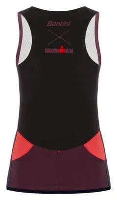 Santini X Ironman Audax Aero Tri Jersey senza maniche da donna