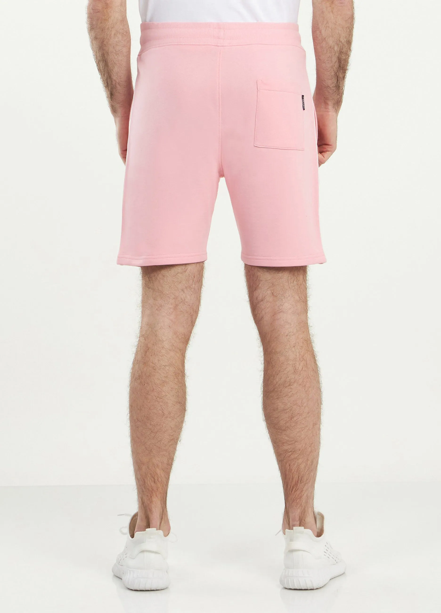 Shorts in felpa di puro cotone uomo