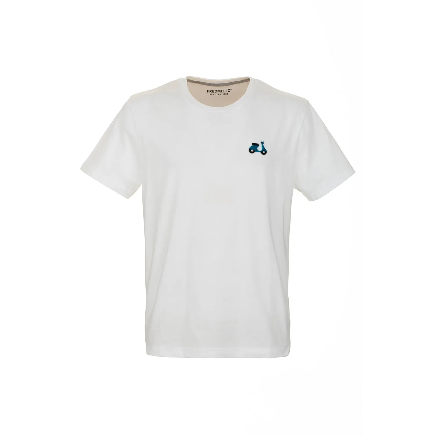 T-shirt giro collo Fred Mello