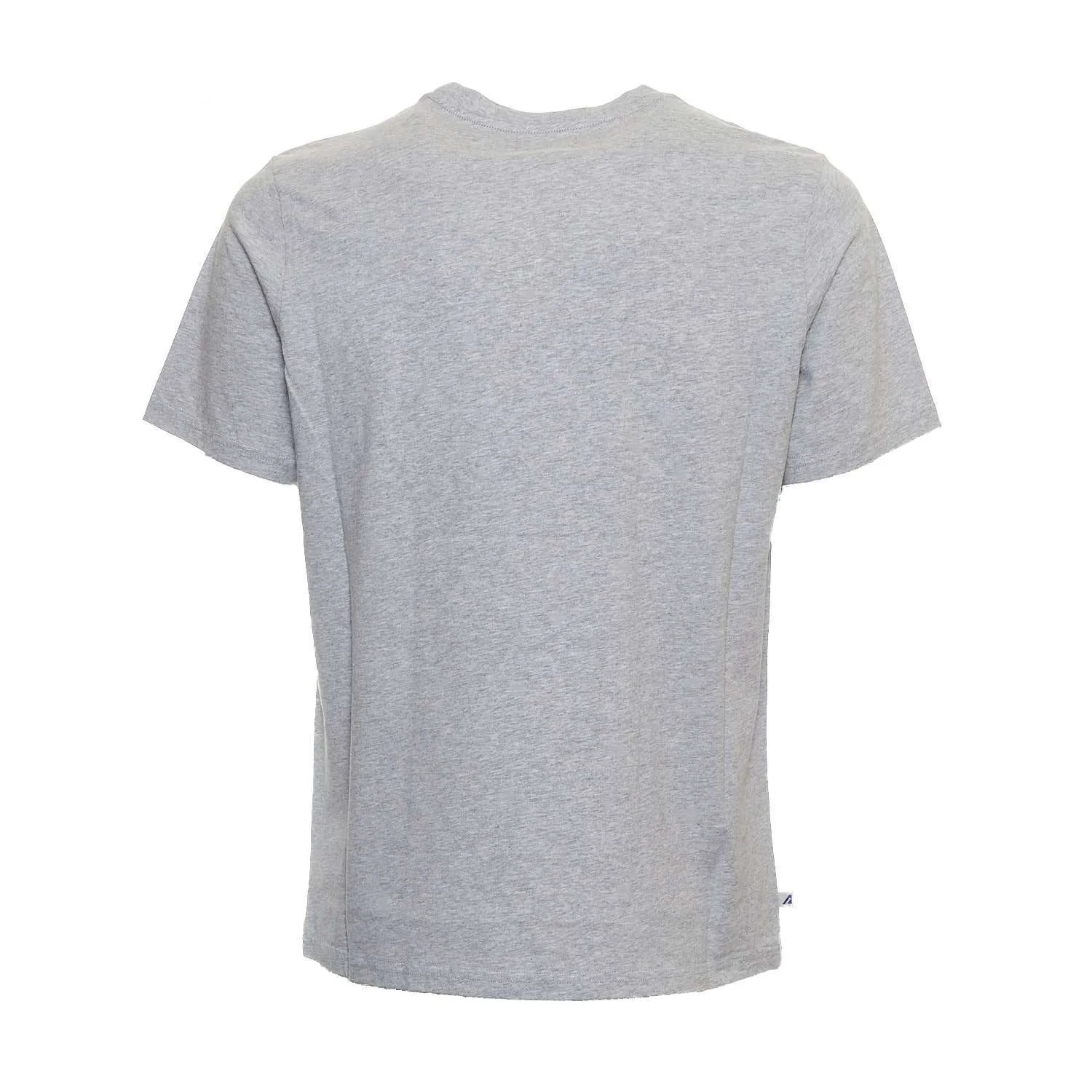 T-Shirt In Jersey Di Cotone Grigio Melange