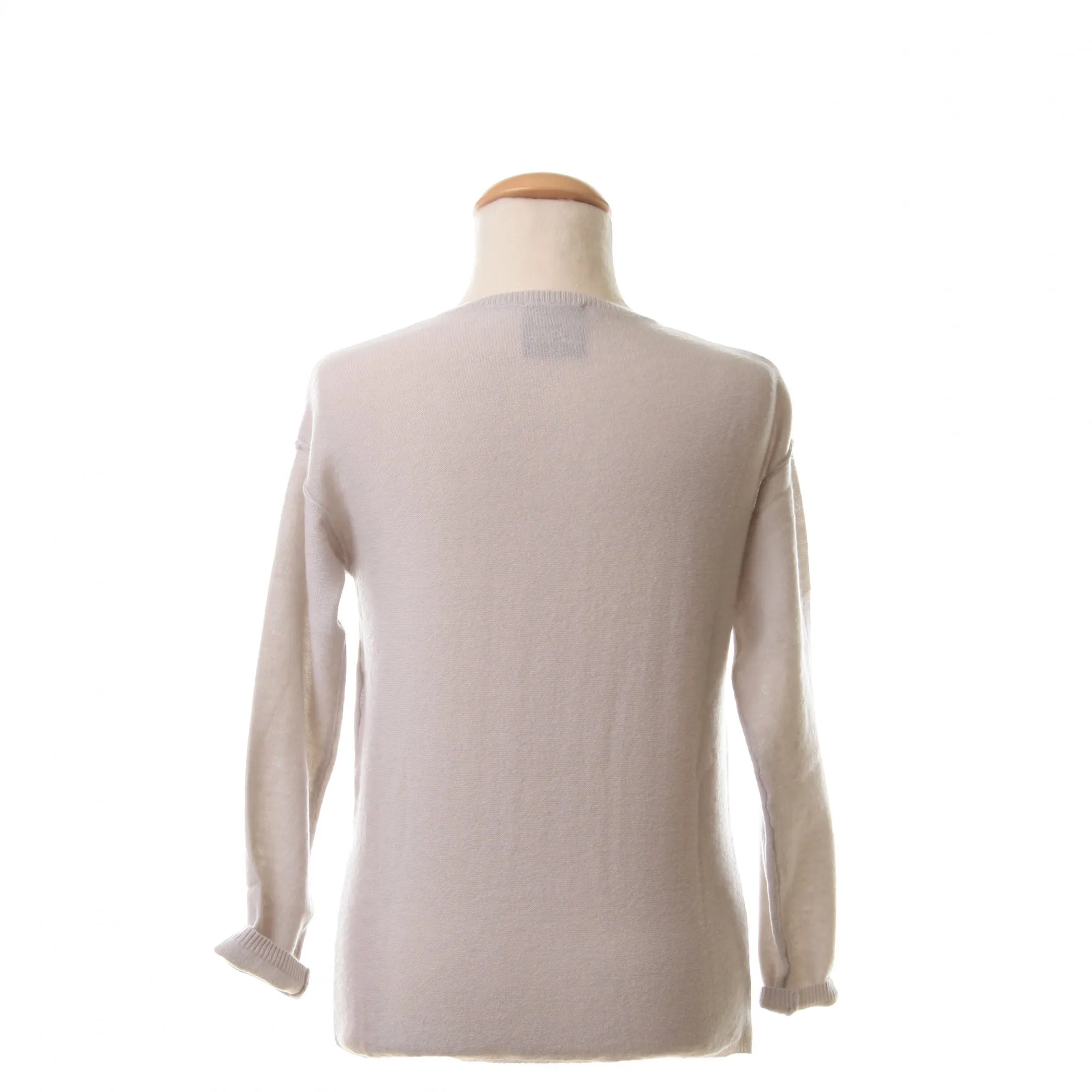 T-Shirt Maniche Lunghe Jersey Di Cotone Tortora