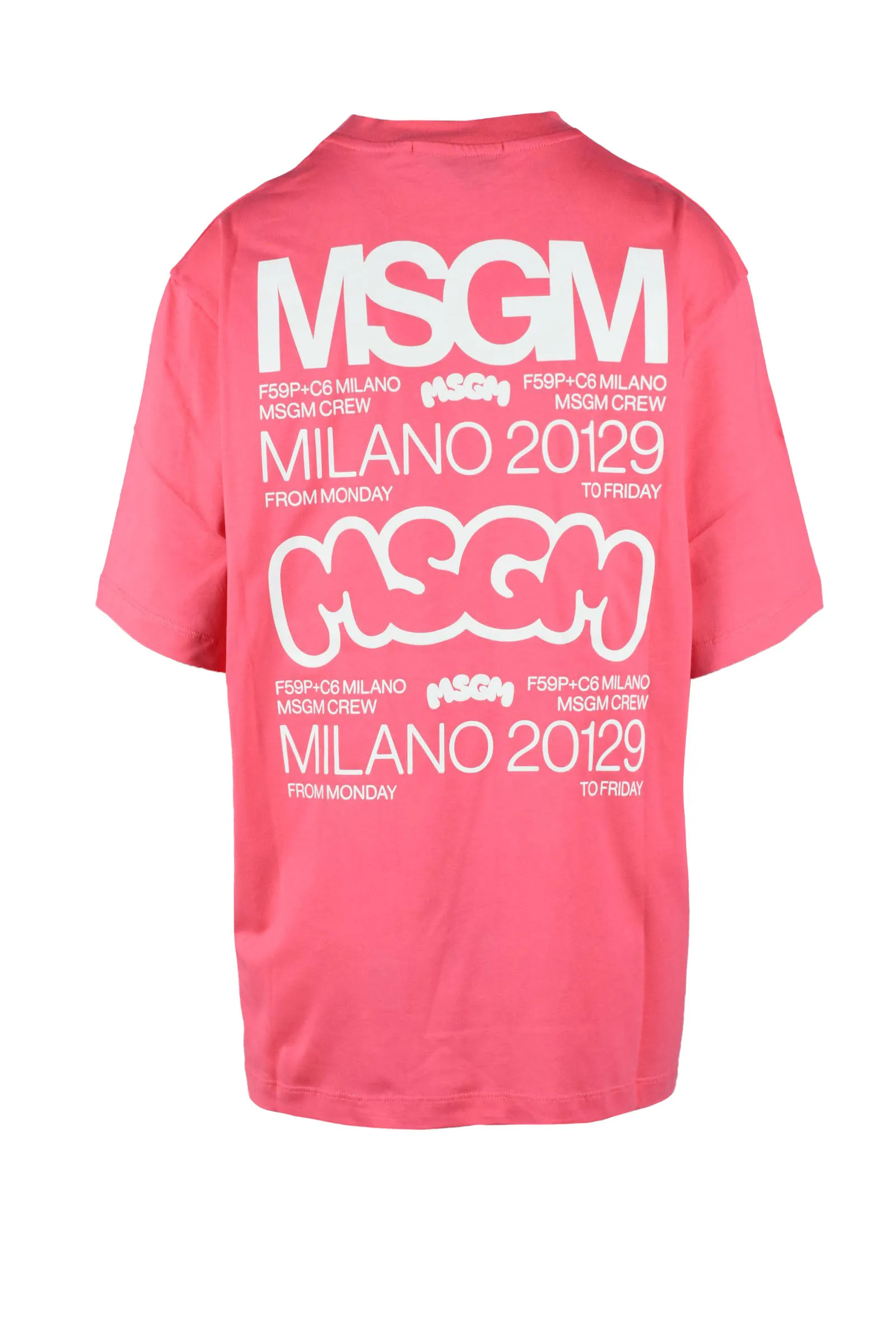 T-shirt MSGM  Rosa