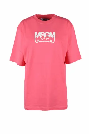 T-shirt MSGM  Rosa