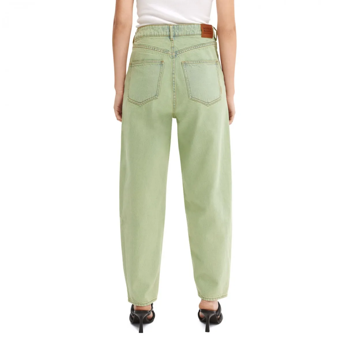 Tide Jeans Con Gamba A Palloncino, Verde