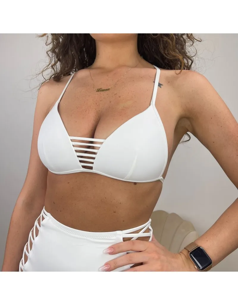 TOP BIKINI BIANCO