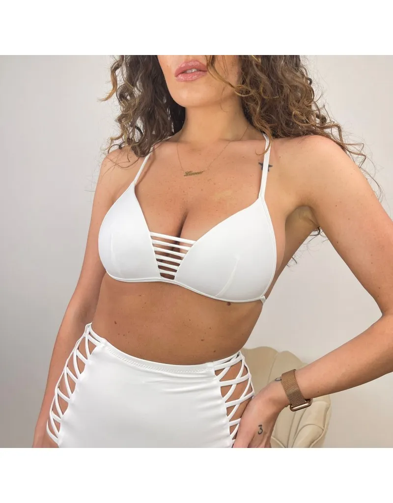 TOP BIKINI BIANCO