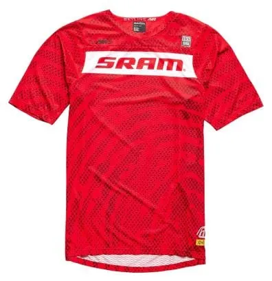 Troy Lee Designs Skyline Air Sram Red Short Sleeve Jersey