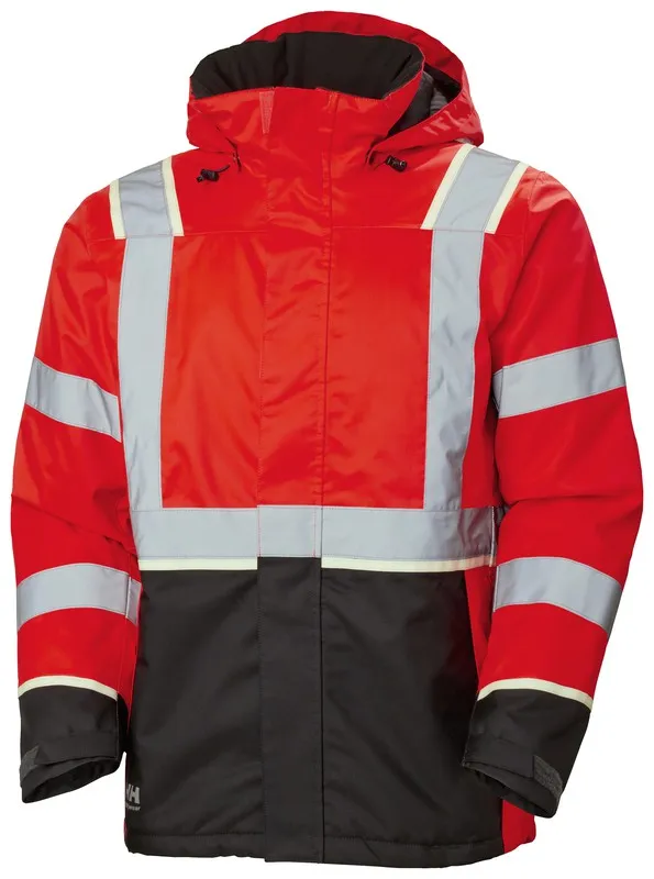 Uc-Me Winter Jacket Helly Hansen Hi Vis Red/Ebony