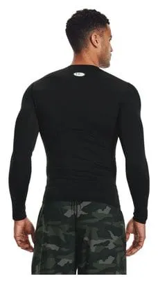 Under Armour Heatgear Armour Long Sleeve Compression Jersey Black