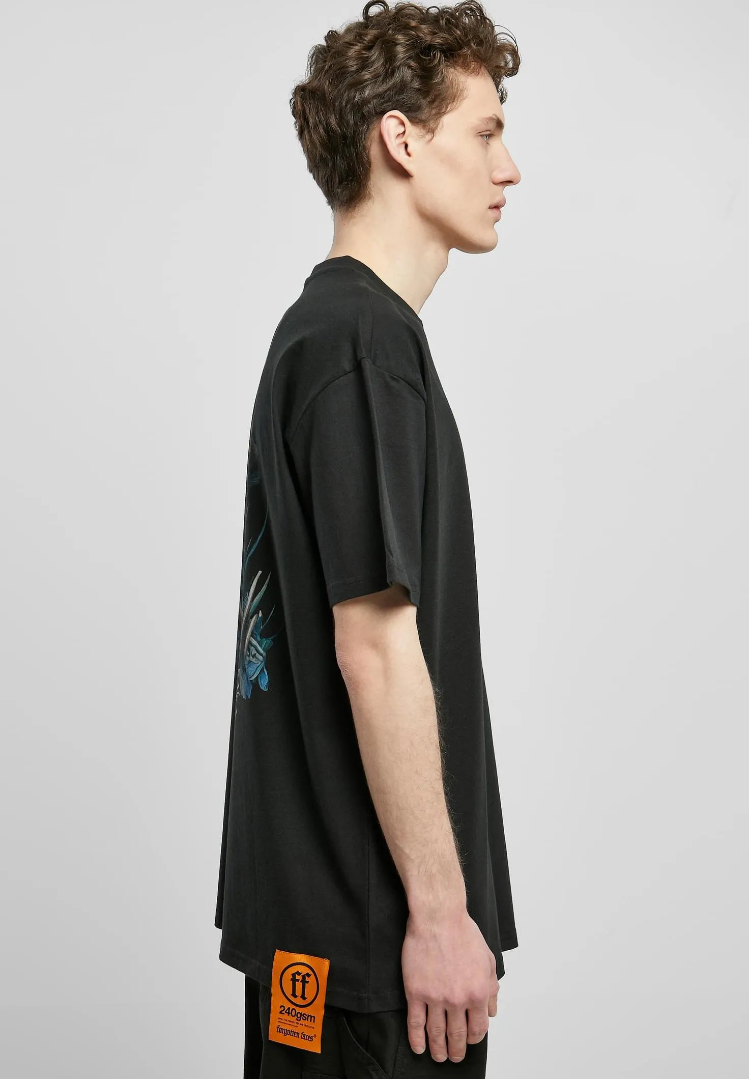 UNISEX ERODED BACK HEAVY - T-shirt con stampa