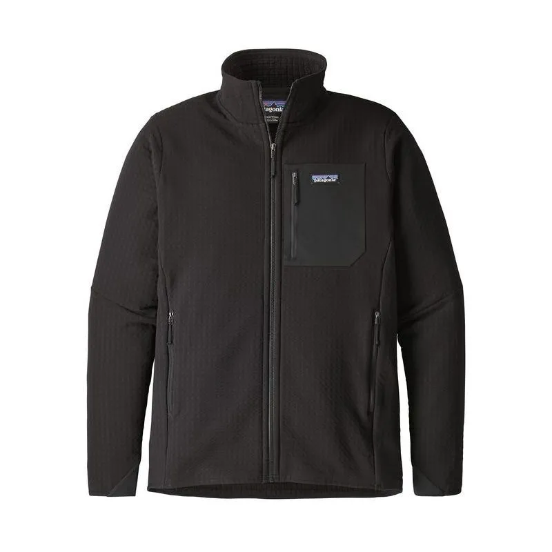 Uomo Patagonia R2 Techface Fleece Jacket (nero)