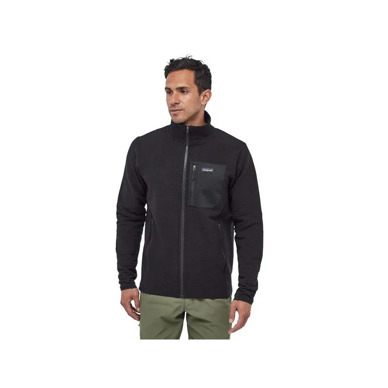 Uomo Patagonia R2 Techface Fleece Jacket (nero)