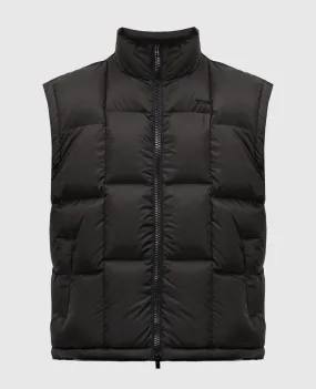 Vetements Gilet in piumino nero Taglio UA65JA105BM