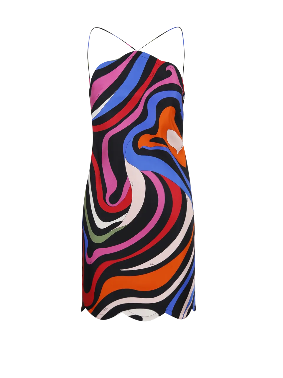 WOMAN EMILIO PUCCI MULTICOLOR SILK DRESS