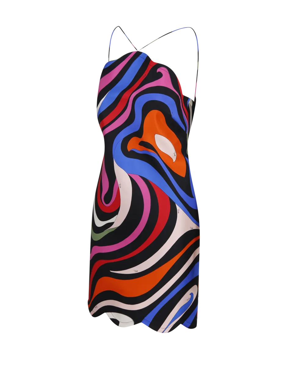 WOMAN EMILIO PUCCI MULTICOLOR SILK DRESS