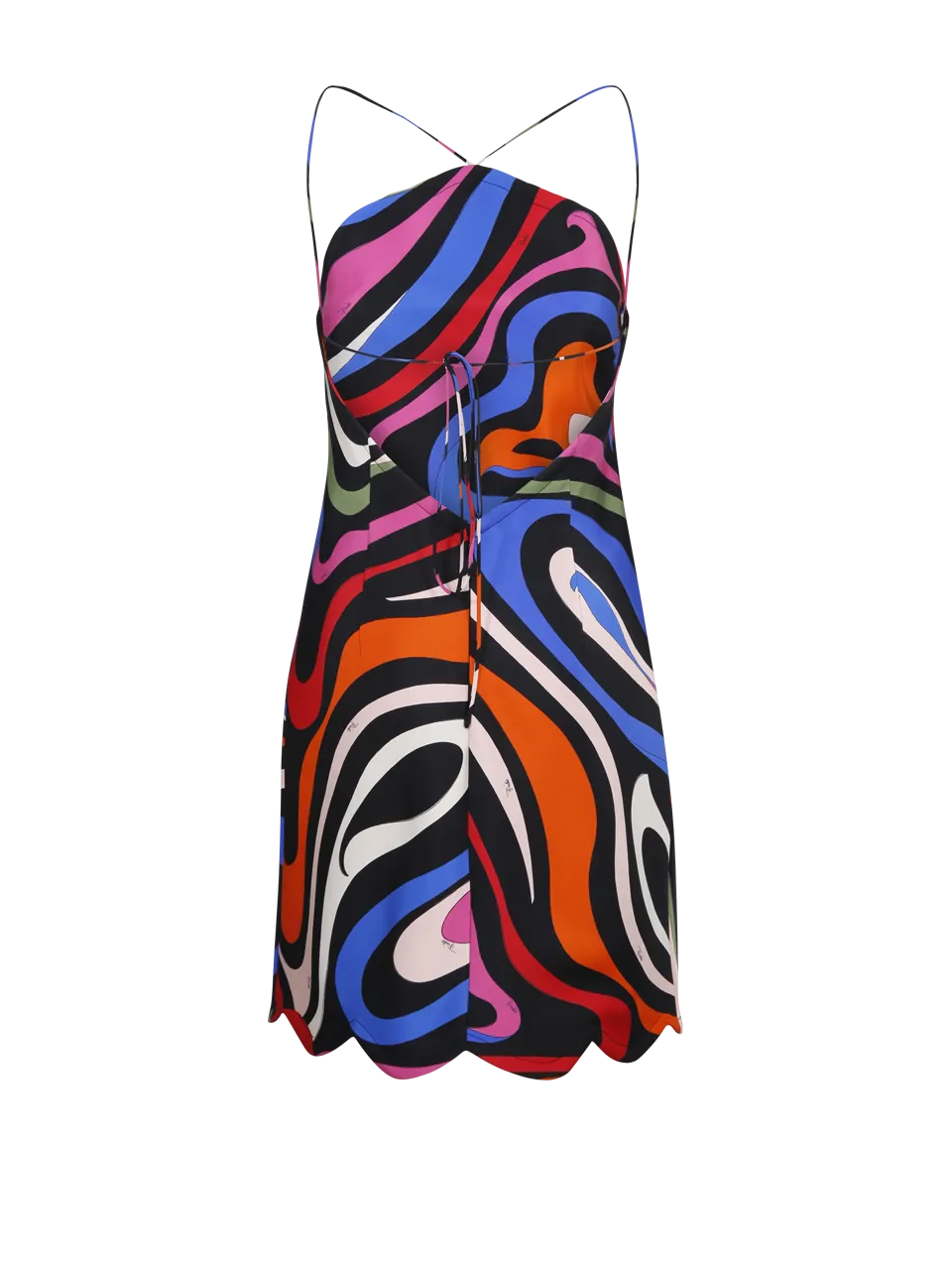 WOMAN EMILIO PUCCI MULTICOLOR SILK DRESS