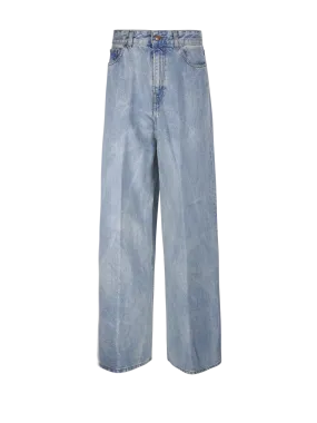 WOMAN HAIKURE BLUE ORGANIC COTTON BIG BETHANY JEANS