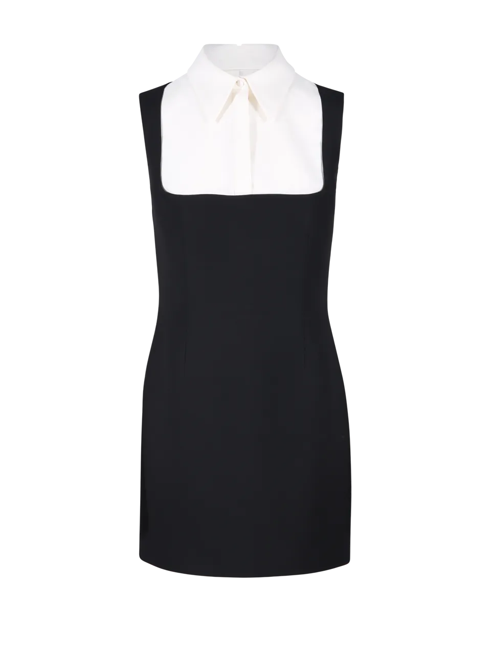 WOMAN VALENTINO BLACK VIRGIN WOOL DRESS