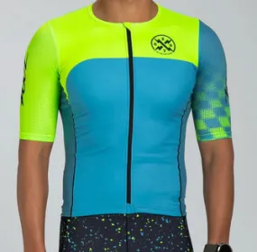 ZOOT LTD TRIATHLON AERO M'S JERSEY ELECTRIC