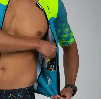 ZOOT LTD TRIATHLON AERO M'S JERSEY ELECTRIC