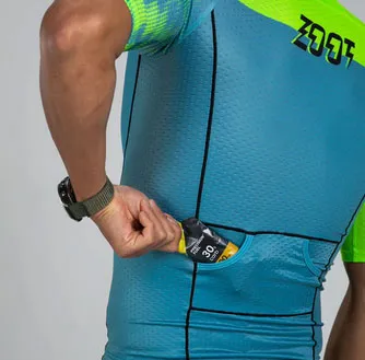 ZOOT LTD TRIATHLON AERO M'S JERSEY ELECTRIC